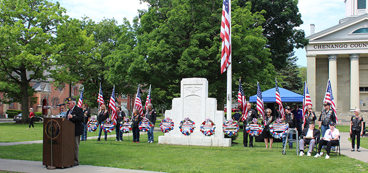 Veterans Honored During Memorial Day Ceremony And Monument Unveiling